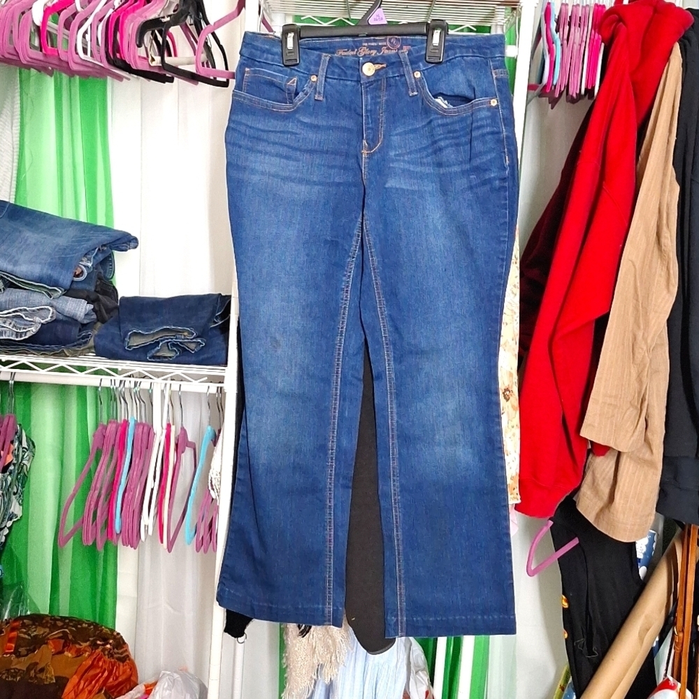 FADED GLORY CORE BOOT JEANS SIZE 12P